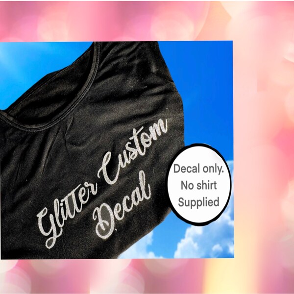 Glitter Iron On Etsy