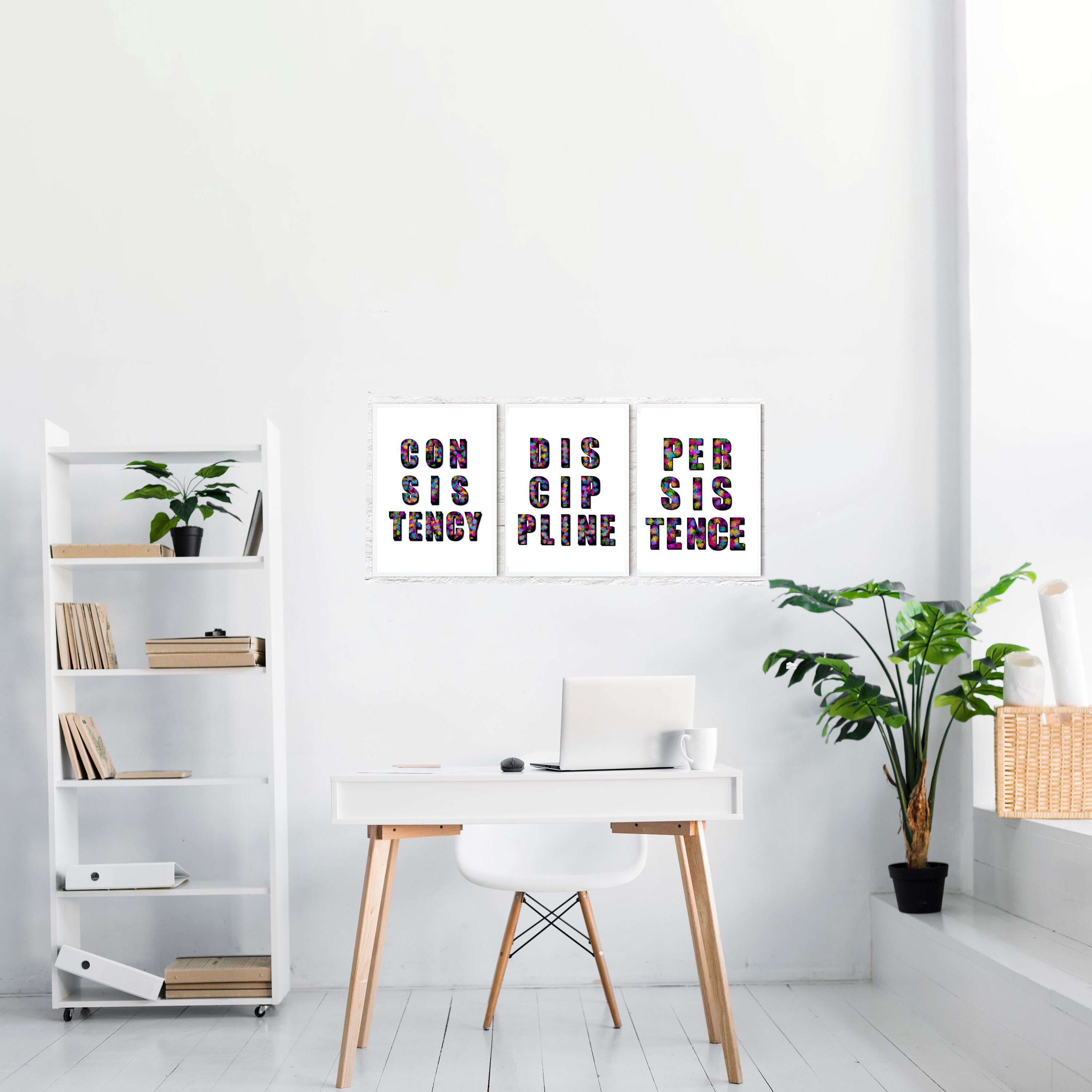 Home Gym Wall Art Prints with Inspirational and Motivational Etsy