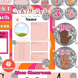 Disco Classroom Bundle DIGITAL DOWNLOAD