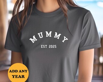 Mama est T-Shirt, bestes Mama T-Shirt, neue Mama Geschenk, Geschenk für Mama, Mama Geschenk, personalisierte Mama T-Shirt, benutzerdefinierte Mama Shirt. Muttertagsgeschenk