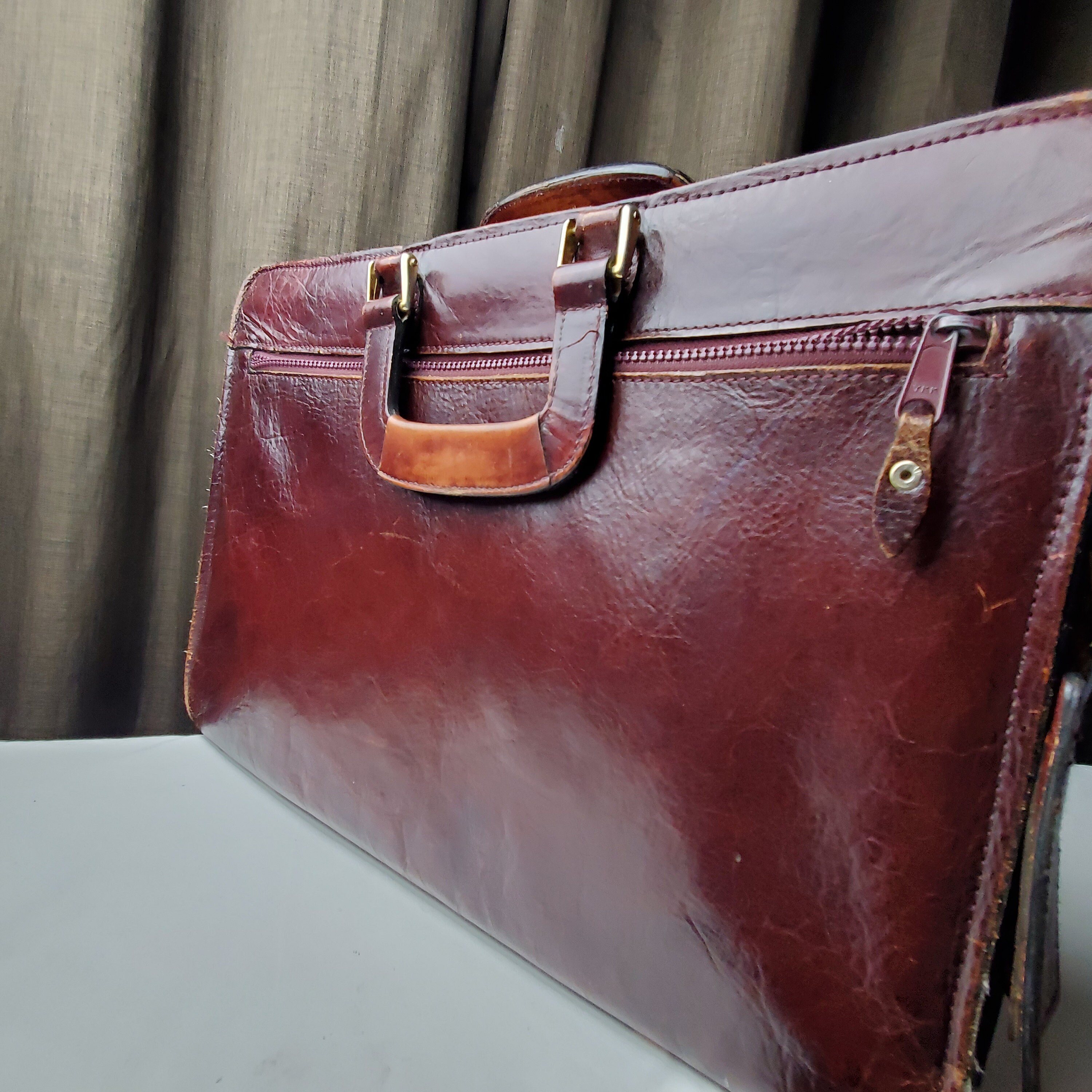 Vintage Renwick Briefcase Made in Canada. Good Condition. Etsy Canada