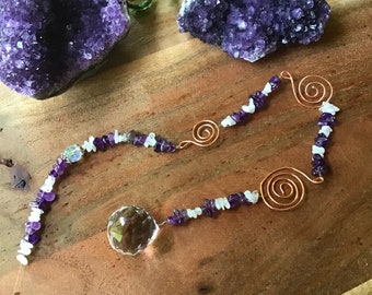 Amethyst and Moonstone Sun Catcher Collection