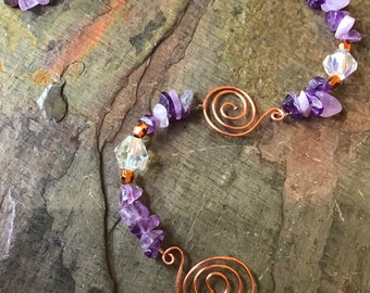 Amethyst Sun Catcher “ Amethyst Dreaming”