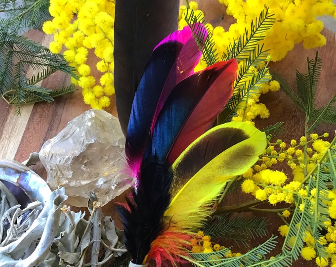 Featured listing image: Smudge Feather Wands - Sunset Collection
