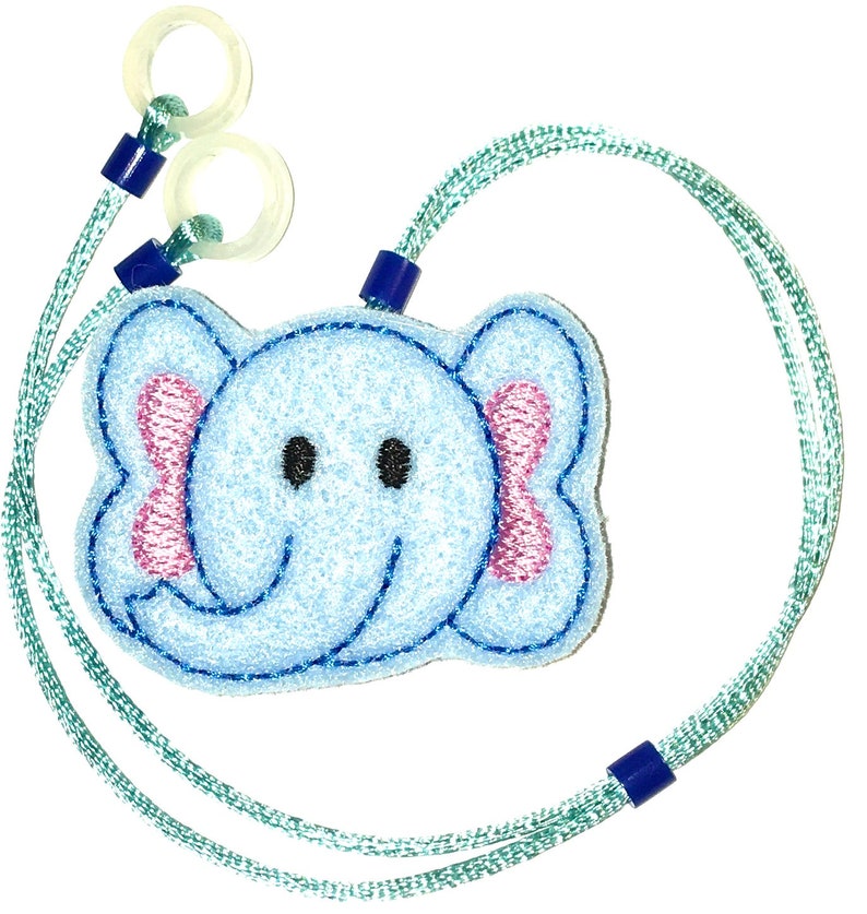 ELEPHANT ..FREE SH! Child/'s /& Adult/'s Hearing Aids or Cochlear Implant safety Leash loss retainer cord clip ..
