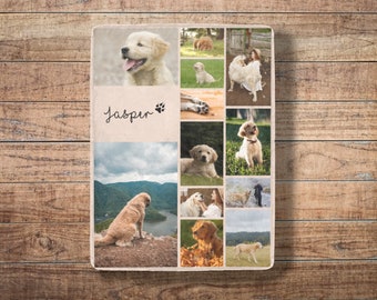 Custom Blanket with Photos Collage | Personalized Dog Blanket | Custom Pictures Blankets | Family Pets Portrait Blanket | Dog Memorial Gifts