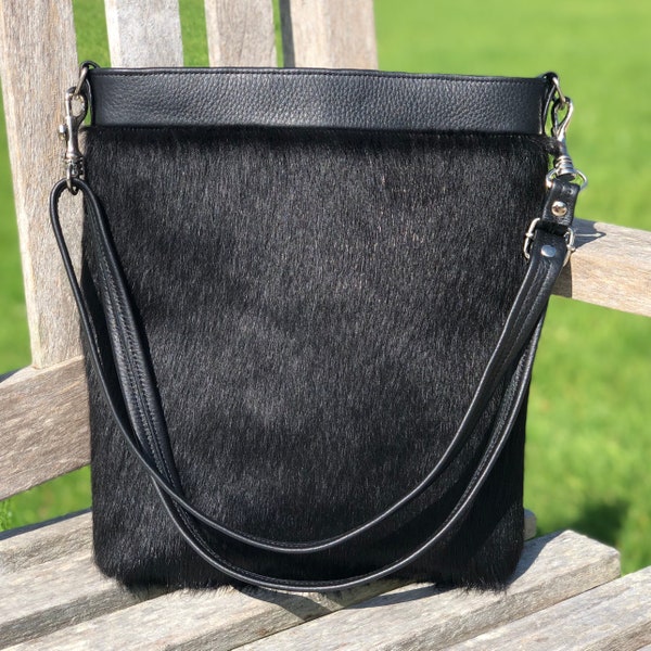 Cowhide Purse Etsy