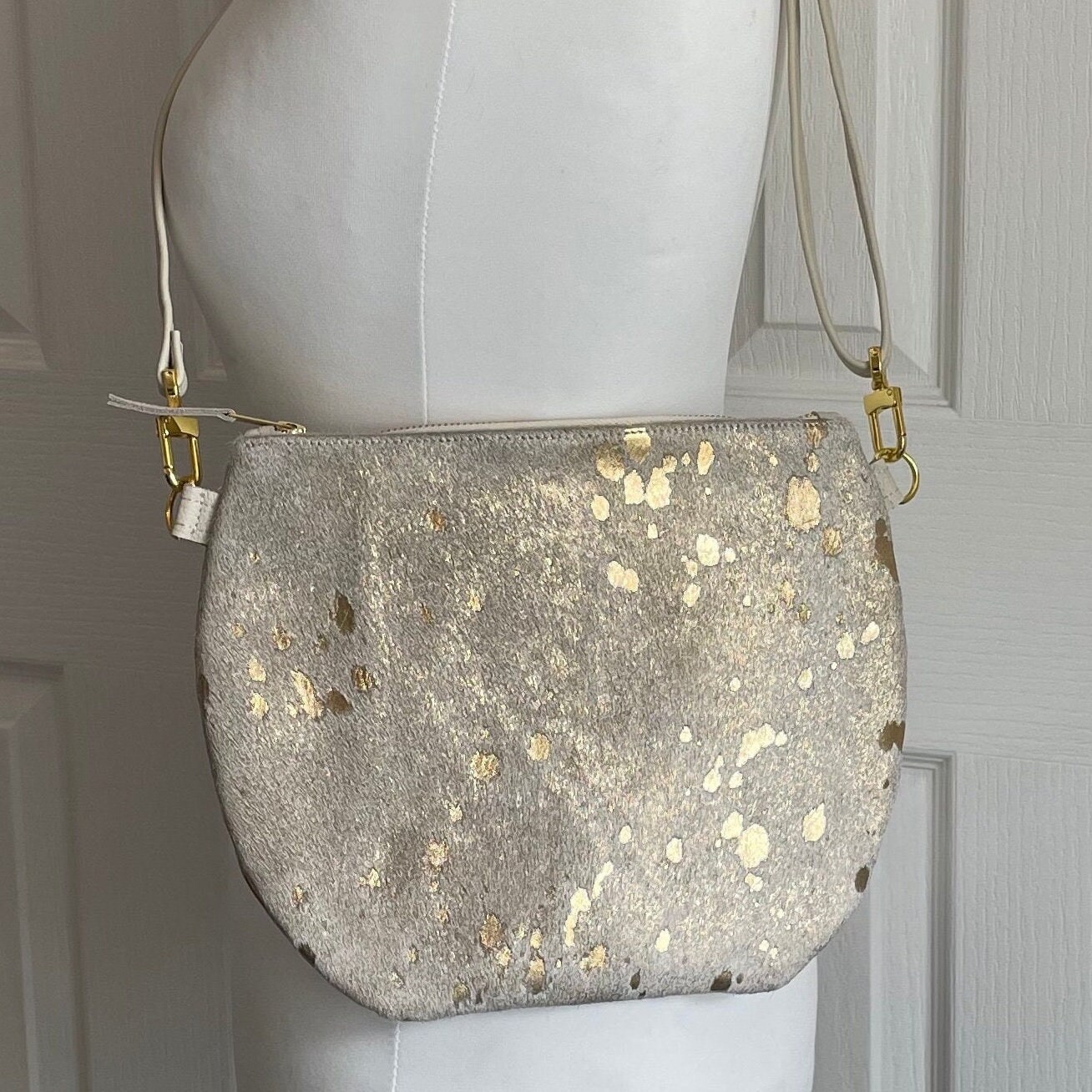 Gold cross bag online