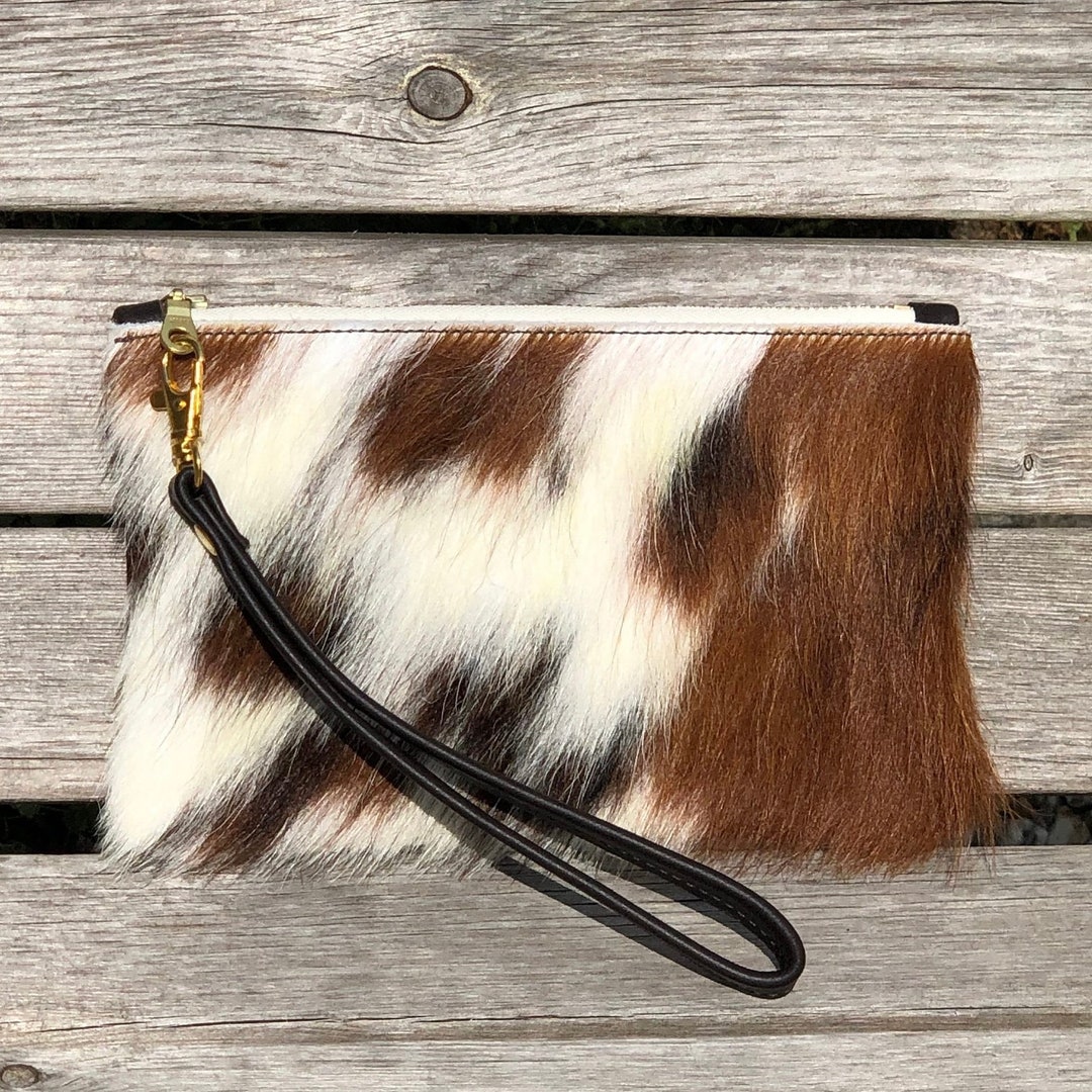 Baldinini Trend Blue Cowhide Clutch Bag