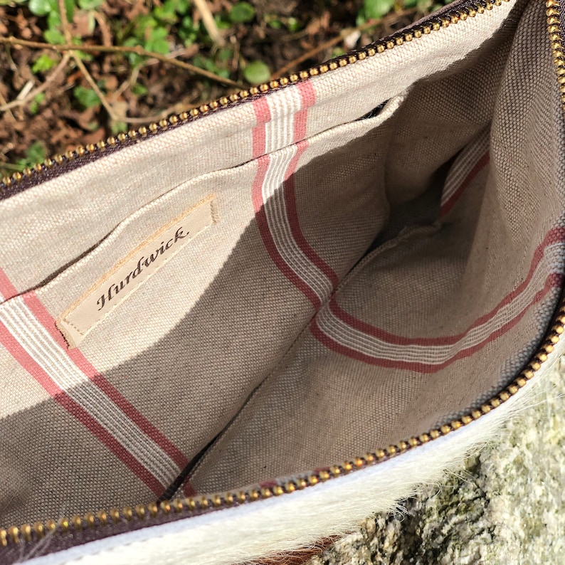 Cowhide Crossbody Bag: Handmade Leather Shoulder Bag, Country Style image 2