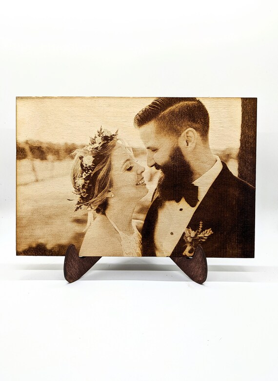 Personalized Wood Photo Engrave — Willhite Crafts