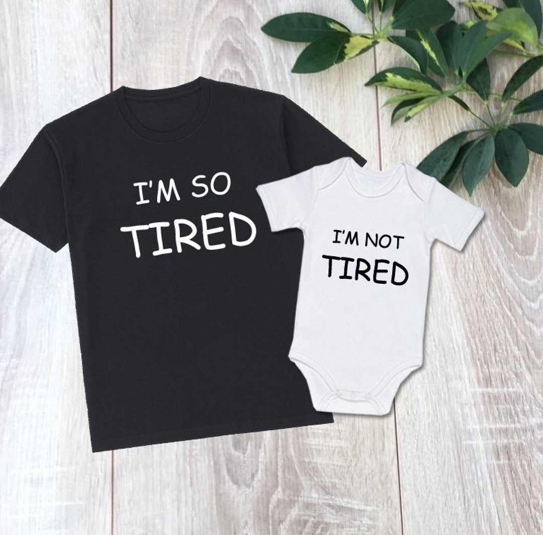 Funny Dad and Baby Matching Shirts First Father's Day Gift Etsy