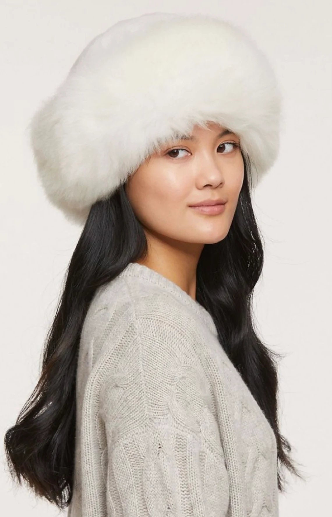 White Alpaca Hat White Alpaca Hide Hat | Whirlwind Ranch main image 4