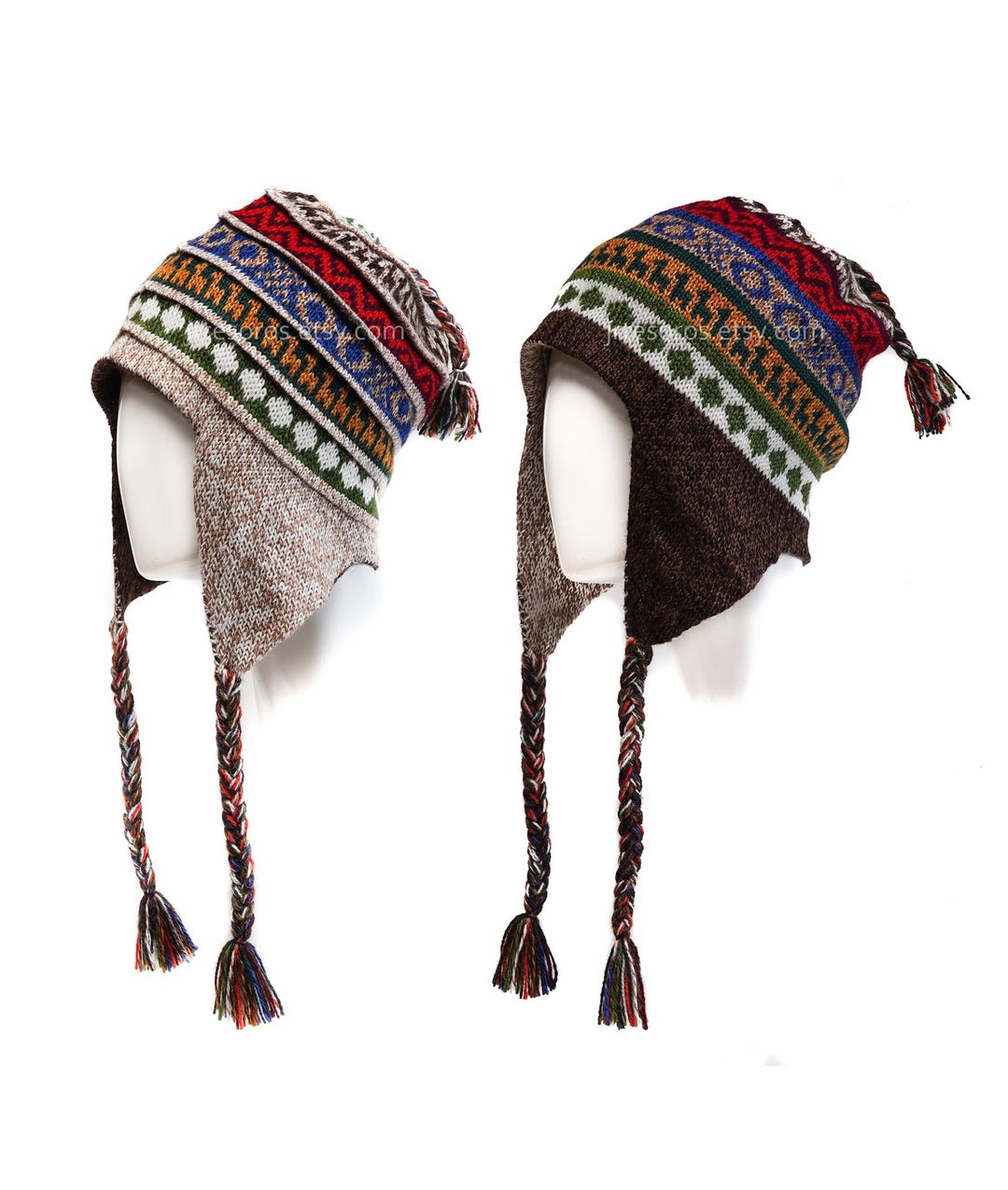 Reversible Alpaca Beanie – Soft Wool Hat With Earflaps | Unisex