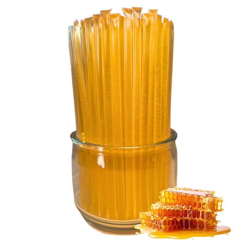 Pure Honey Sticks - Bee Krazy - 50 Count image 1