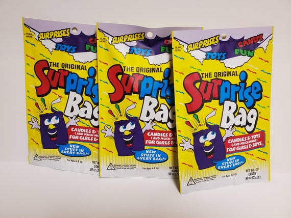 Surprise Bag Candy and Toy 3 Pack -  Canada