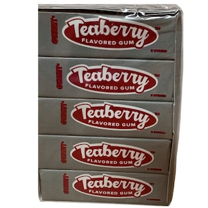 Teaberry Chewing Gum - 20 Pack Box