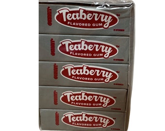 Teaberry Chewing Gum - 20 Pack Box