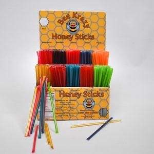 Honey Stick Starter Kit 500 Honey Sticks Included - #1 Display