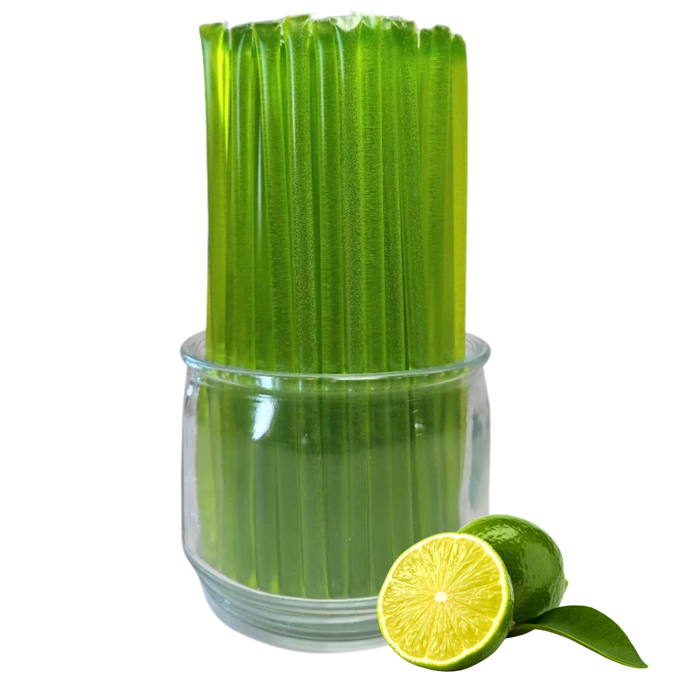 Key Lime Honey Sticks - All Natural Sweetener - 50 Ct