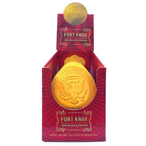 Fort Knox US Dollar Medallion - Chocolate Coin - 30 Ct.