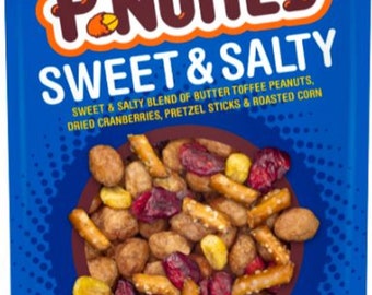 P-Nuttles Sweet and  Salty Snack Mix  - 12 Ct.