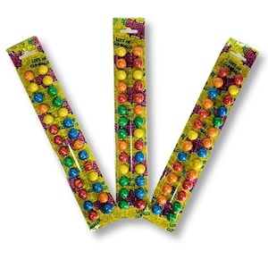 Bubble Bitez Yummy Fruity Gumballs - 12 Ct. Box