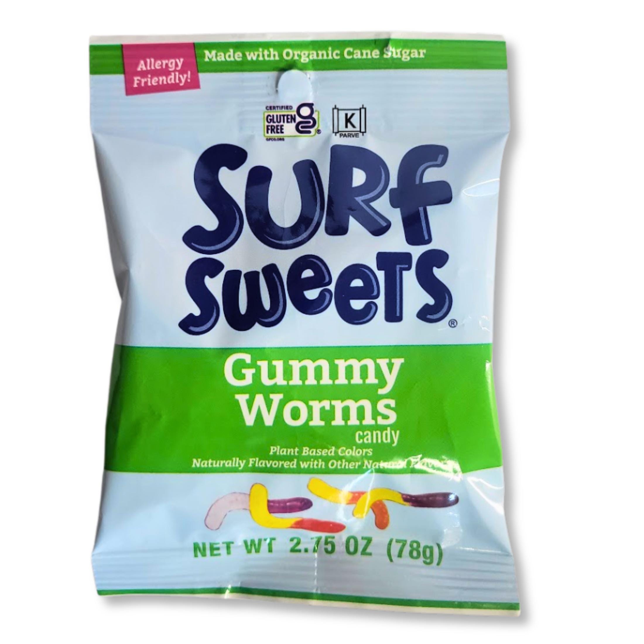 Surf Sweets Gummy Worms - 12 Ct Display Box