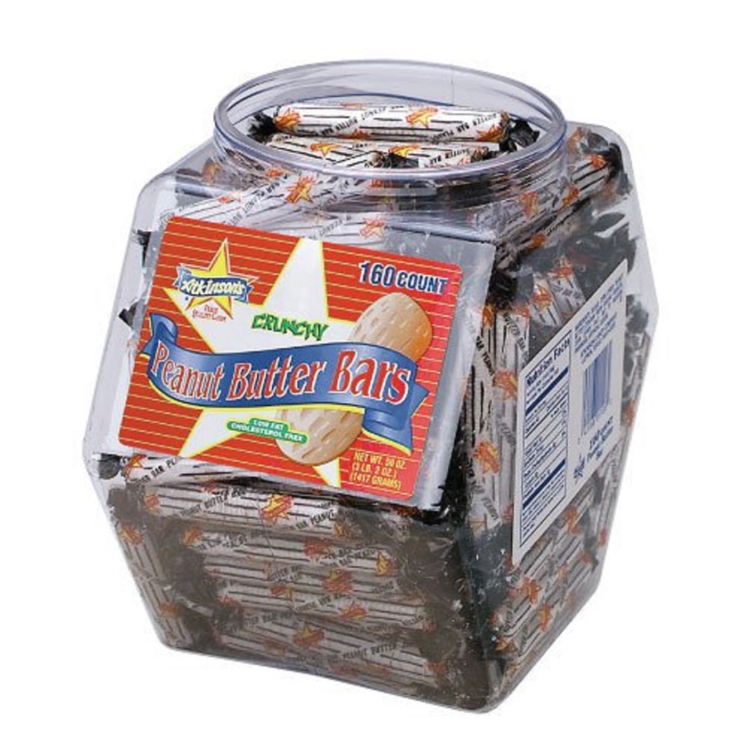 Atkinson's Peanut Butter Bar Fun Size Jar 160 Ct. Etsy