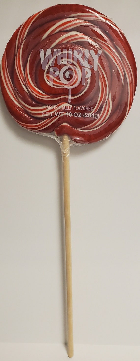 Whirly Pop Lollipop / 10 Oz / 6 Inch Lollipop Red -  Sweden