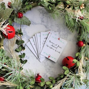 NIV-Mini Noms de Jésus Cartes des Écritures de l’Avent, Calendrier de Noël de l’Avent, Téléchargement instantané Impression numérique de l’Avent