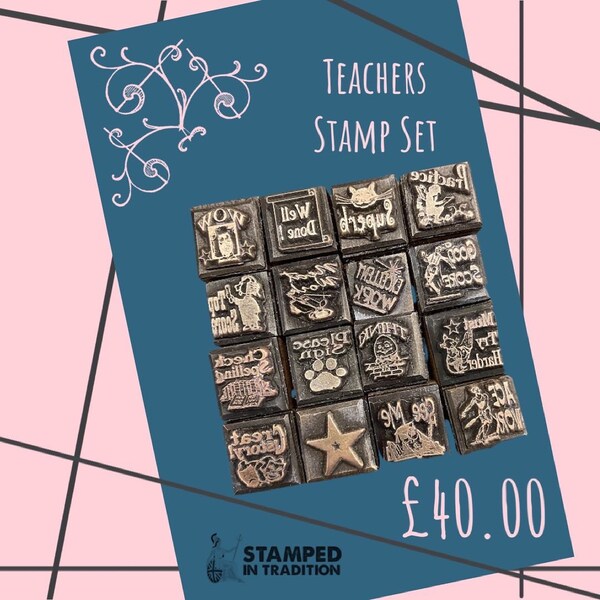 Teacher Stamps Etsy UK