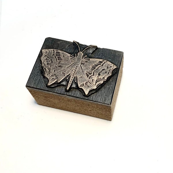 Cold Cast Bronze Moth Stamp