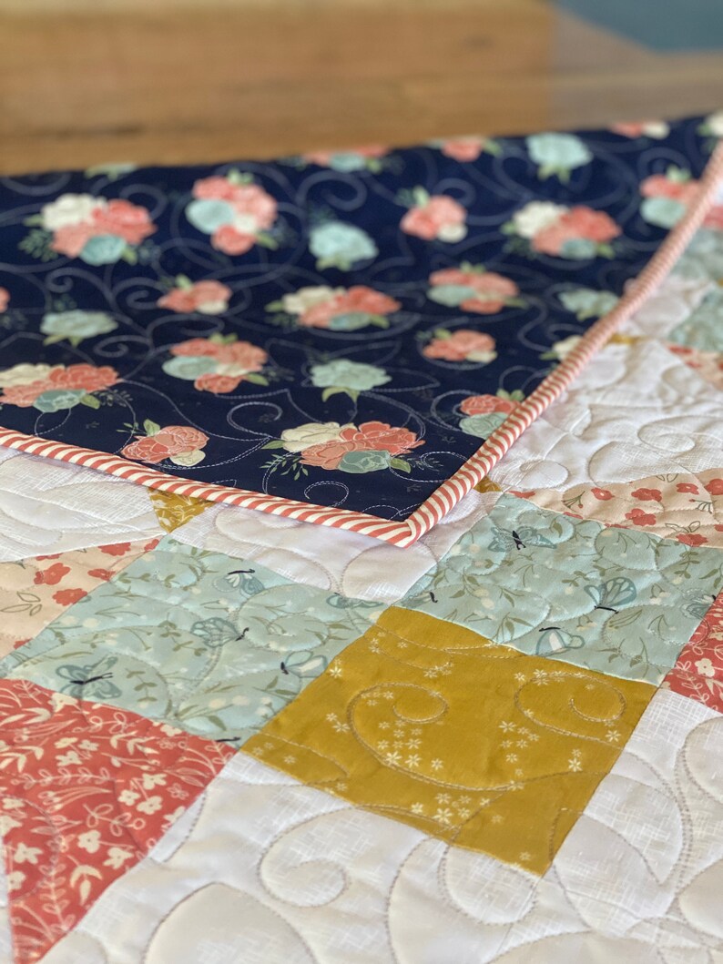 Precut Baby Quilt Kit Daybreak Etsy