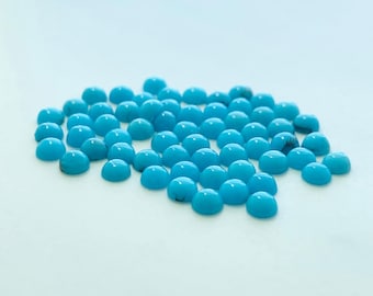 3x3mm Round Prince Egyptian, Set of 10