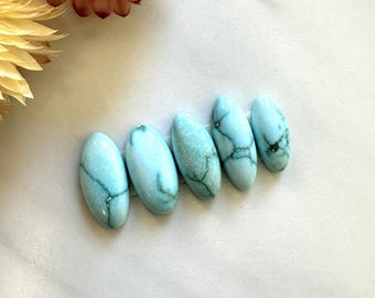 Small Sky Blue Surfboard Mixed Turquoise, Set of 5
