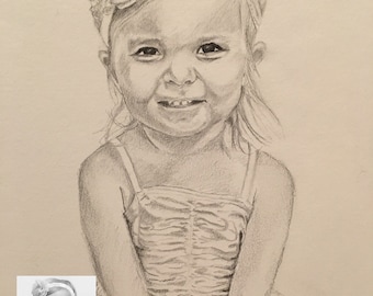 Custom portrait drawing