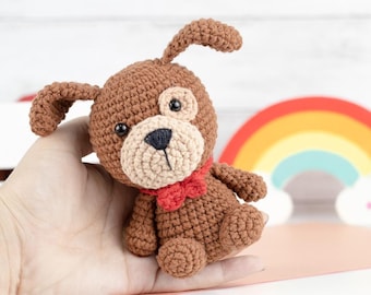 Crochet Pattern Little Dog (English)/ pdf tutorial