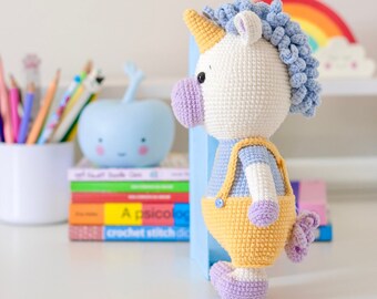 Crochet Pattern Unicorn (English)/ Crochet Unicorn PATTERN Amigurumi Unicorn pattern pdf tutorial