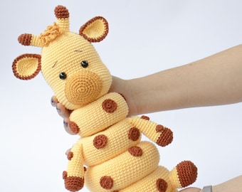Crochet Pattern Giraffe (English)/ Crochet giraffe PATTERN Amigurumi giraffe pattern pdf tutorial