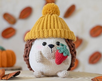 Crochet Pattern Hedgehog Edi (English)/ Crochet Hedgehog PATTERN/ Amigurumi Hedgehog pattern pdf tutorial
