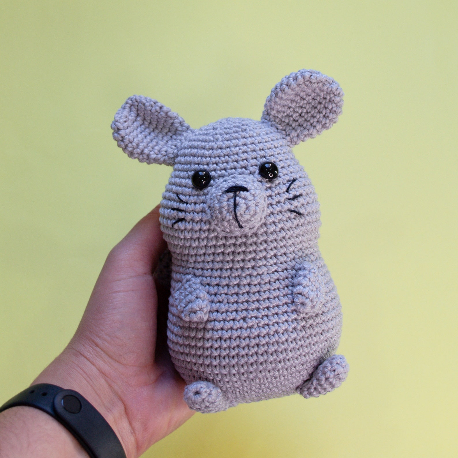 Chinchilla Amigurumi Pattern English/ Crochet Chinchilla Etsy
