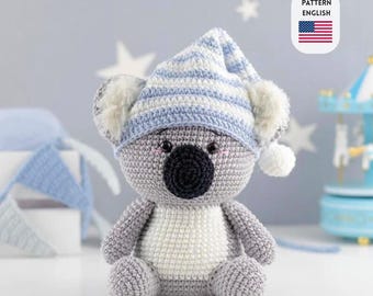 Crochet Pattern Koala (English)/ pdf tutorial