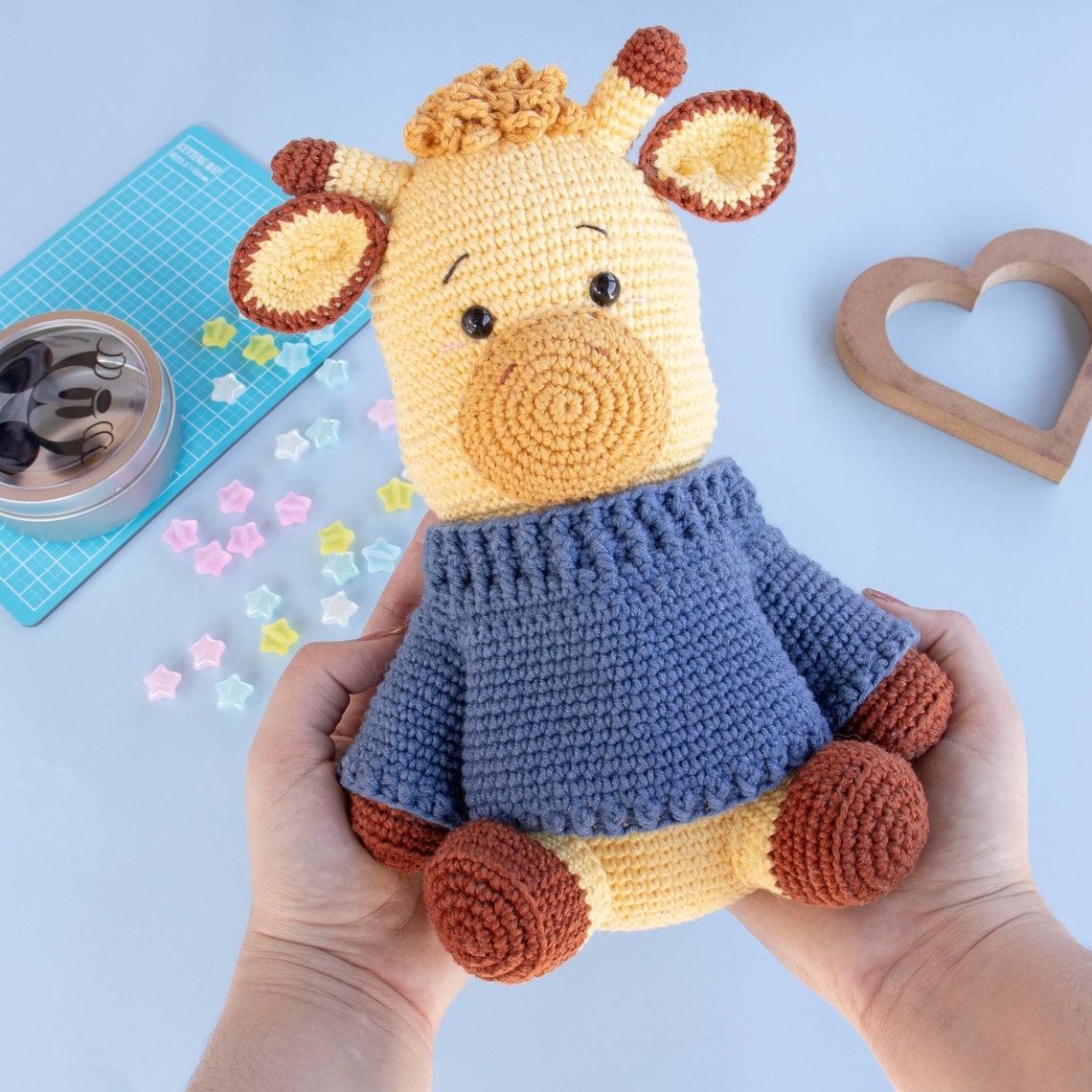 Giraffe Crochet Pattern english/ Crochet Giraffe PATTERN Etsy