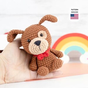 Crochet Pattern Little Dog (English)/ pdf tutorial
