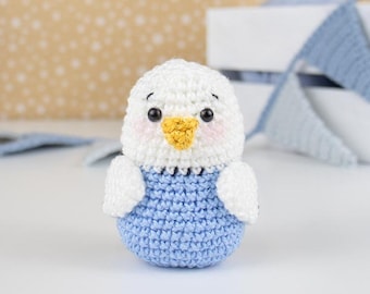 Parakeet Pattern (English)/ Crochet Parakeet PATTERN pdf tutorial