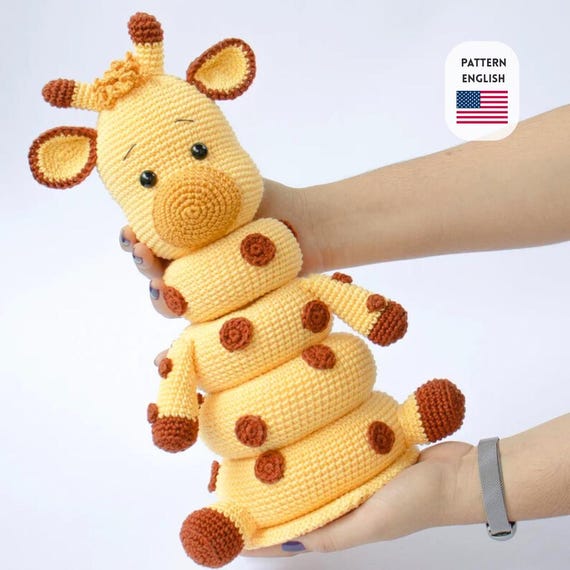 Crochet Pattern Giraffe (English)/ Crochet giraffe PATTERN Amigurumi giraffe pattern pdf tutorial