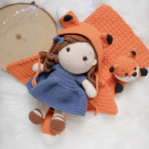 Crochet Pattern Doll (English)/ Crochet Doll PATTERN Amigurum/ Doll pattern pdf tutorial