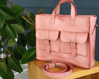 17.3 laptop bag women's leather