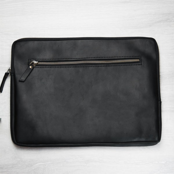 Leather macbook case pocket,Laptop case 15.6 inch,Macbook air case leather,Laptop case zipper,Macbook pro 13 sleeve 2020,Laptop sleeve